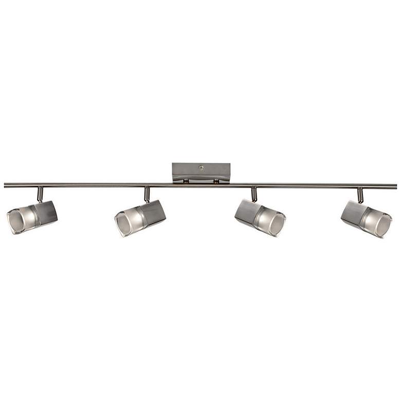 Image 1 Metro 36.63" Satin Nickel LED Fixed Rail
