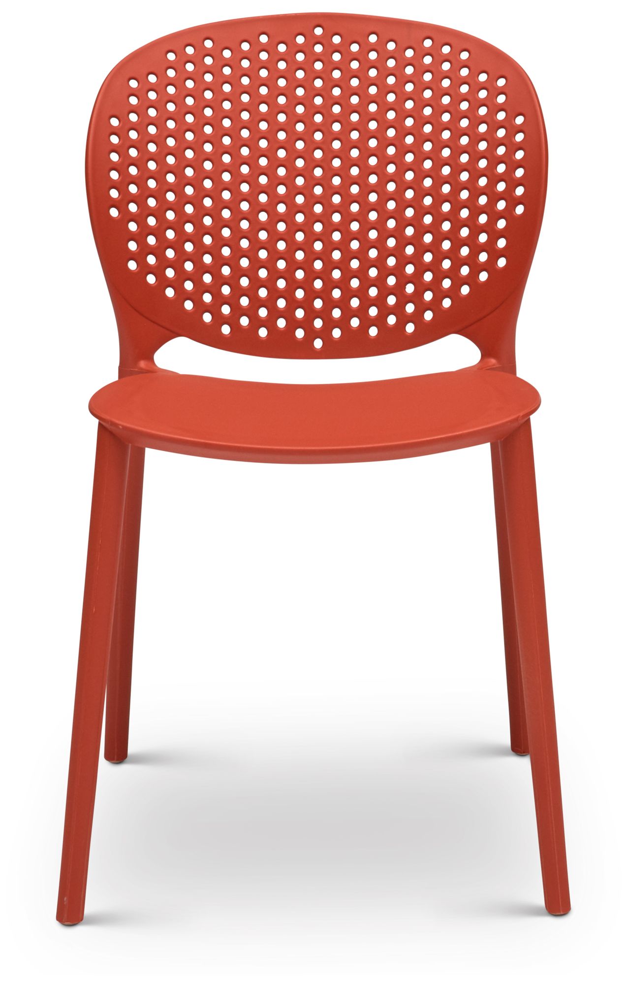 Image 2 Metro Bailey 19" Wide Dark Orange Dining Side ChairSet of 4 more views