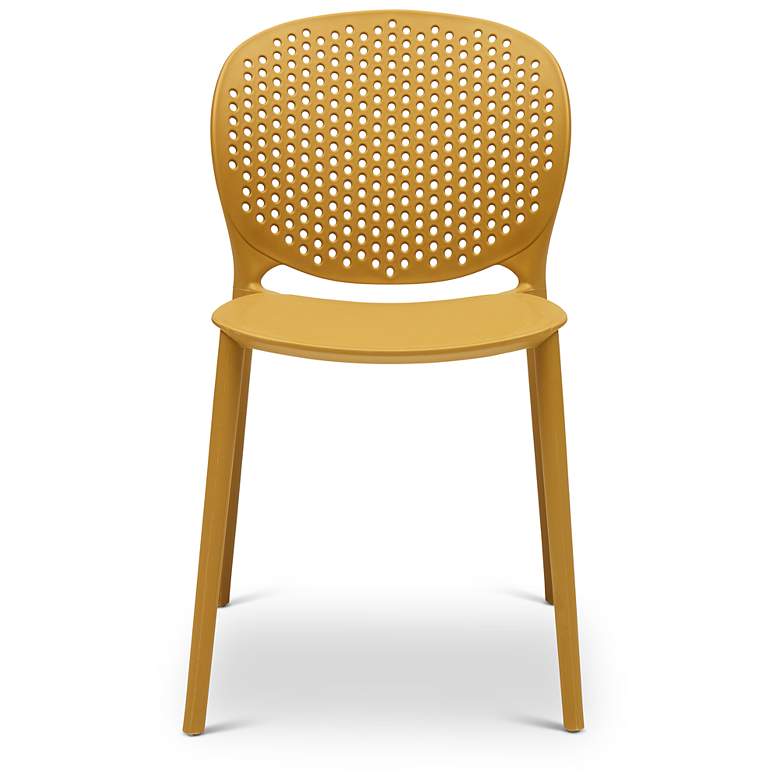 Image 2 Metro Bailey 19" Wide Ginger Dining Side ChairSet of 4 more views