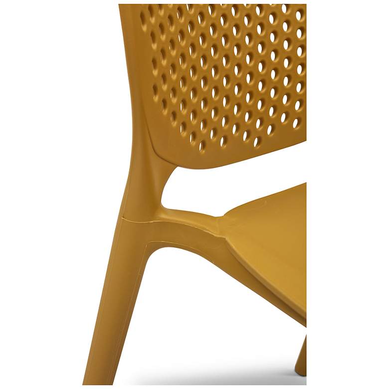 Image 6 Metro Bailey 19" Wide Ginger Dining Side ChairSet of 4 more views