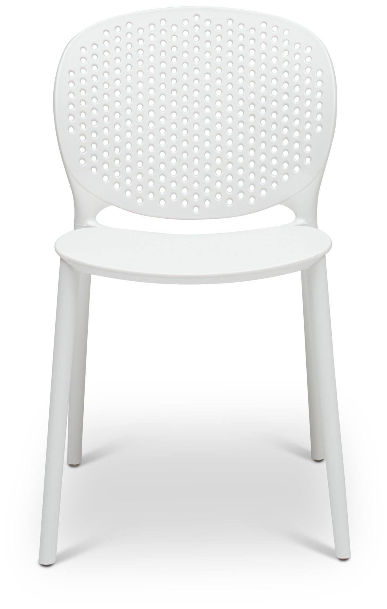 Image 2 Metro Bailey 19" Wide White Dining Side ChairSet of 4 more views