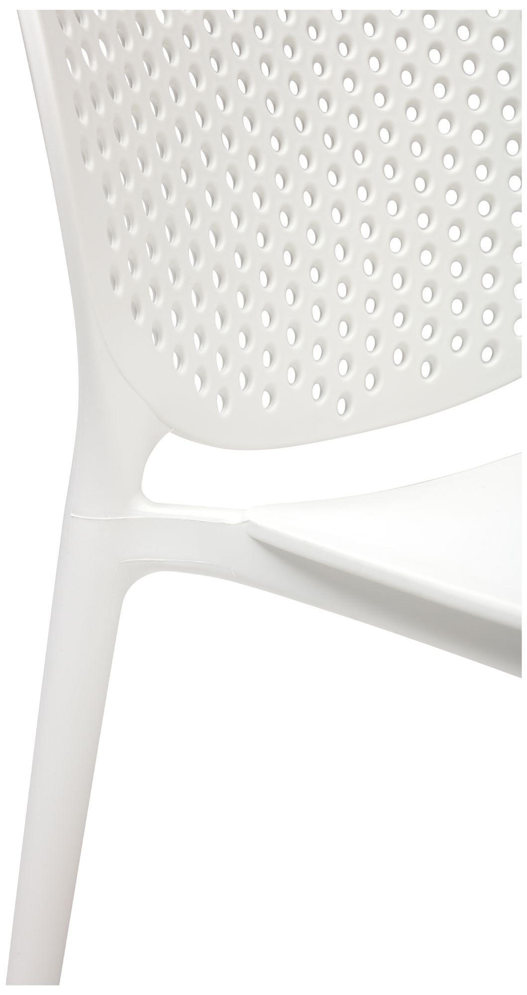 Image 6 Metro Bailey 19" Wide White Dining Side ChairSet of 4 more views