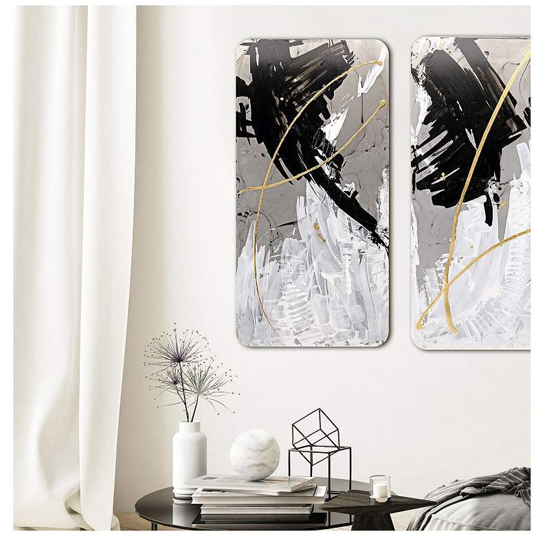 Image 4 Metro I 23"W x 48"H Wall Sculpture more views
