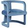 Metro Rory 24.75" Wide Dust Blue Accent Chair