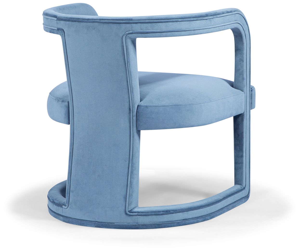 Metro Rory 24.75" Wide Dust Blue Accent Chair