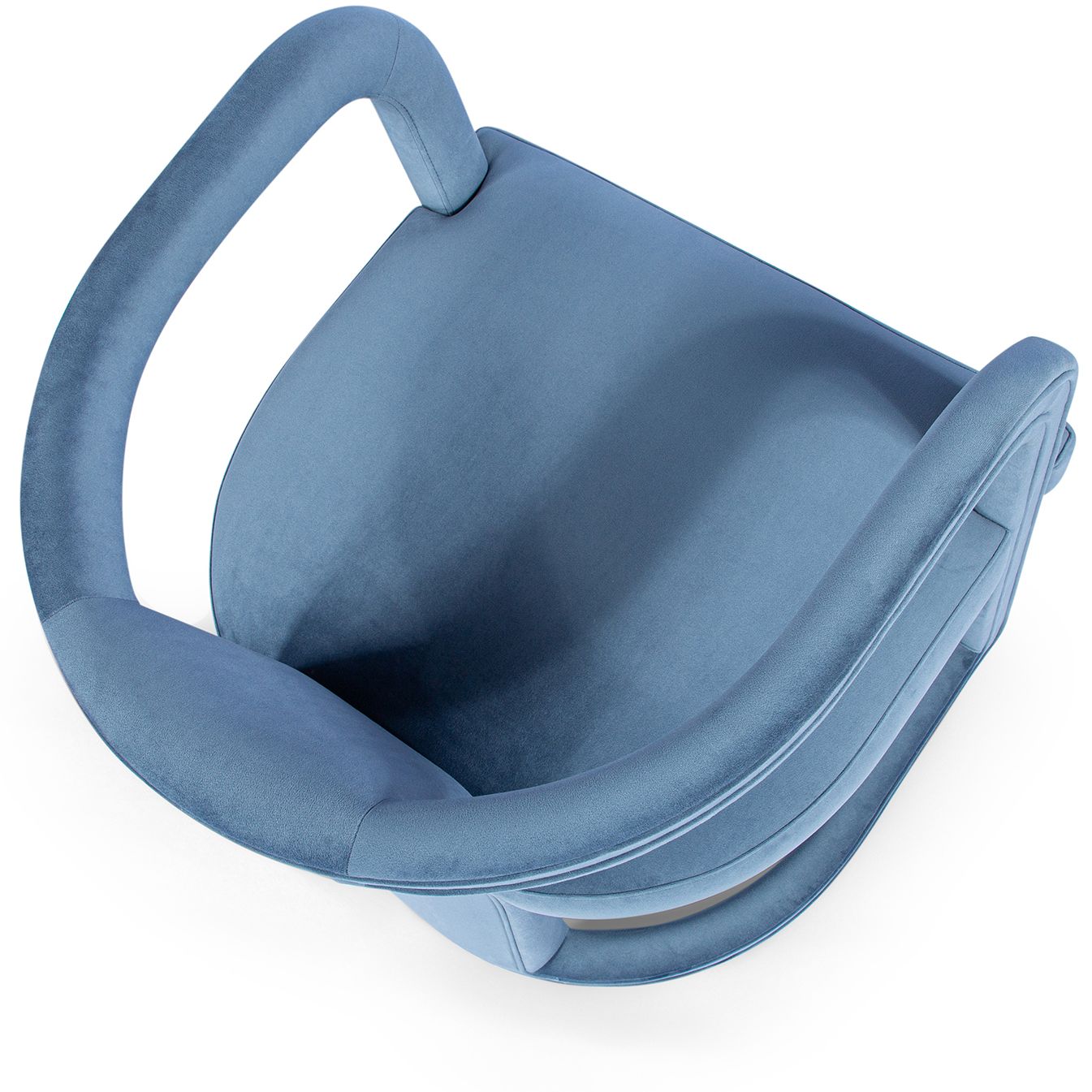 Metro Rory 24.75" Wide Dust Blue Accent Chair