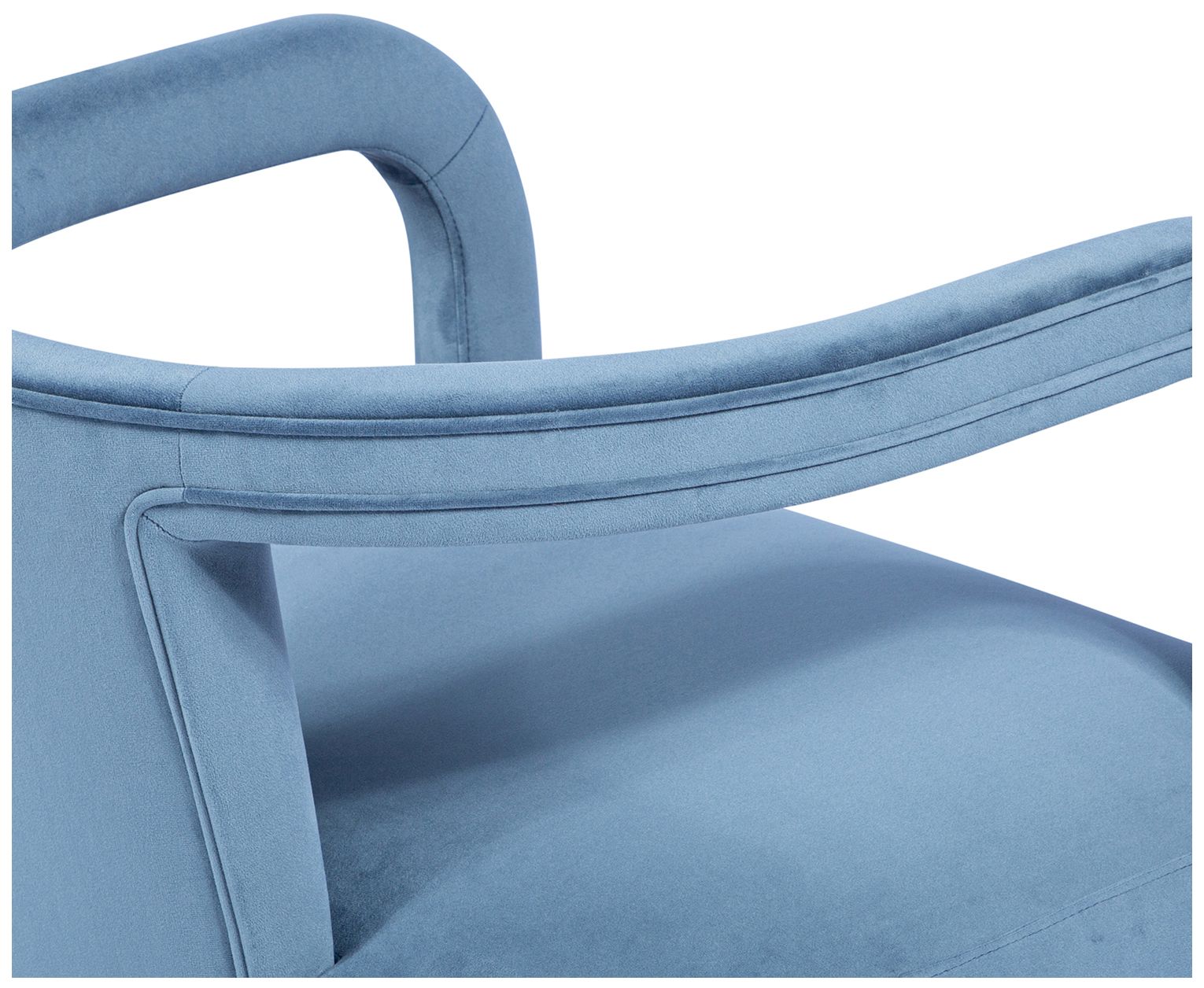 Metro Rory 24.75" Wide Dust Blue Accent Chair