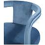 Metro Rory 24.75" Wide Dust Blue Accent Chair