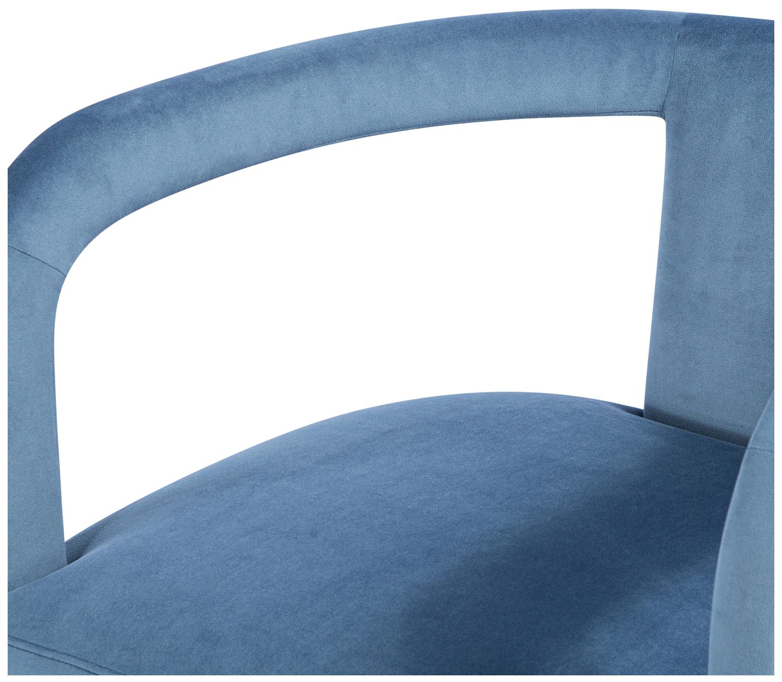 Metro Rory 24.75" Wide Dust Blue Accent Chair