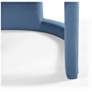 Metro Rory 24.75" Wide Dust Blue Accent Chair