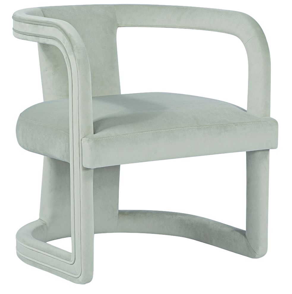 Image 2 Metro Rory 24.75" Wide Mint Green Accent Chair