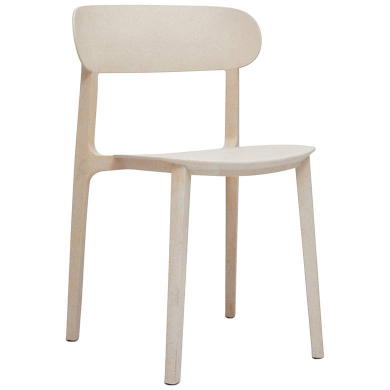 Image 2 Metro Spencer 19" Wide Beige Dining ChairSet of 4