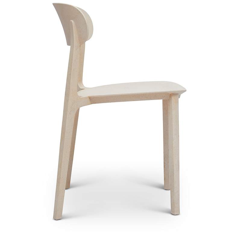 Image 4 Metro Spencer 19" Wide Beige Dining ChairSet of 4 more views