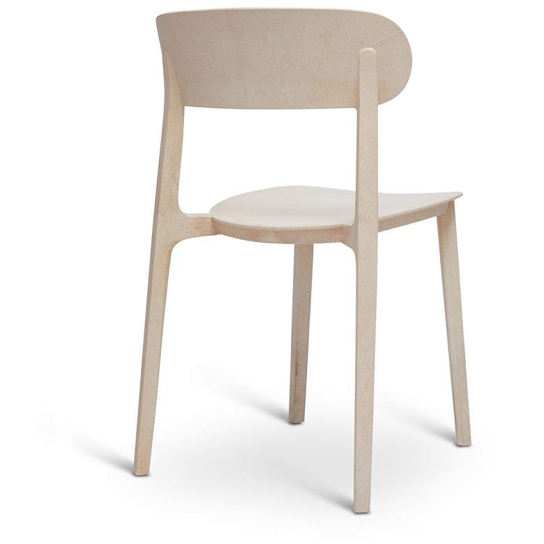 Image 5 Metro Spencer 19" Wide Beige Dining ChairSet of 4 more views