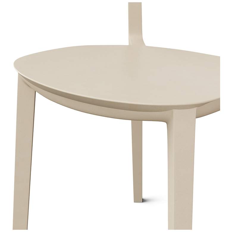 Image 7 Metro Spencer 19" Wide Beige Dining ChairSet of 4 more views