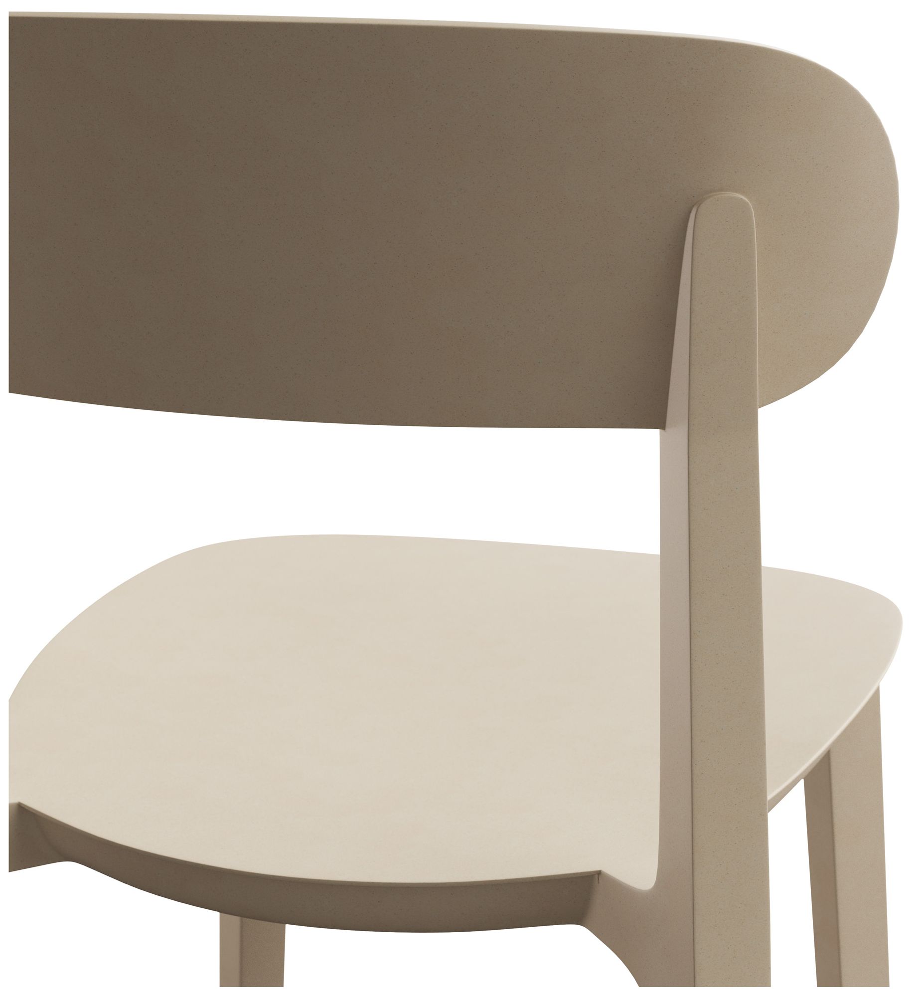 Metro Spencer 19" Wide Beige Dining ChairSet of 4
