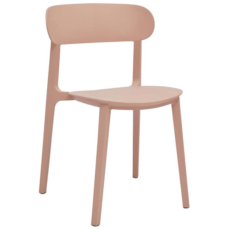 Image 1 Metro Spencer 19" Wide Dusty Rose Dining ChairSet of 4