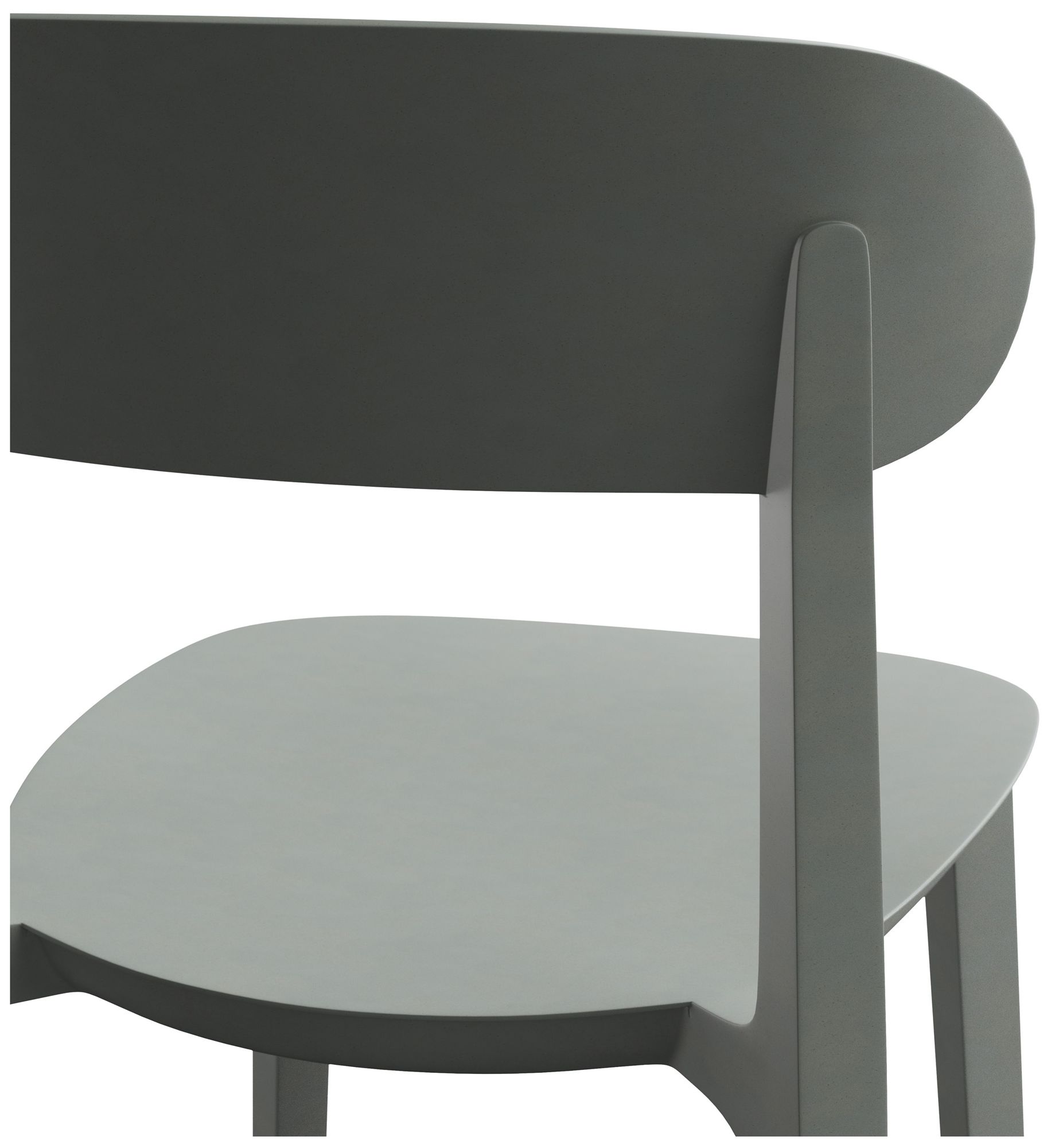 Metro Spencer 19" Wide Moss Grey Dining ChairSet of 4