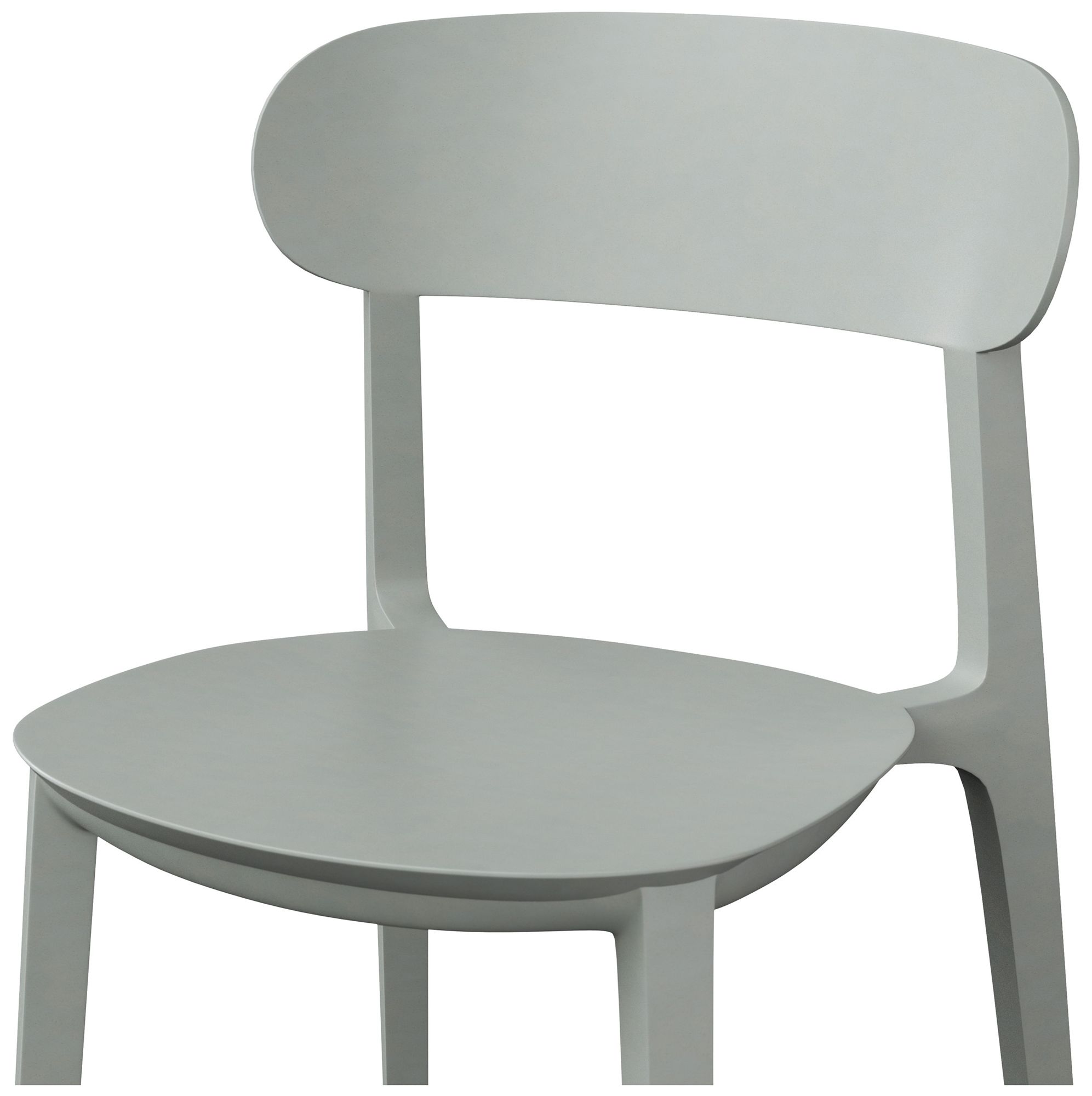 Metro Spencer 19" Wide Moss Grey Dining ChairSet of 4