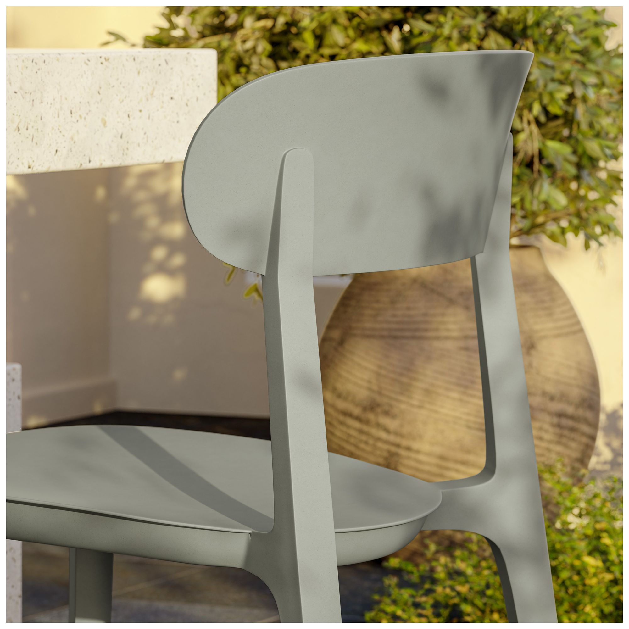 Metro Spencer 19" Wide Moss Grey Dining ChairSet of 4