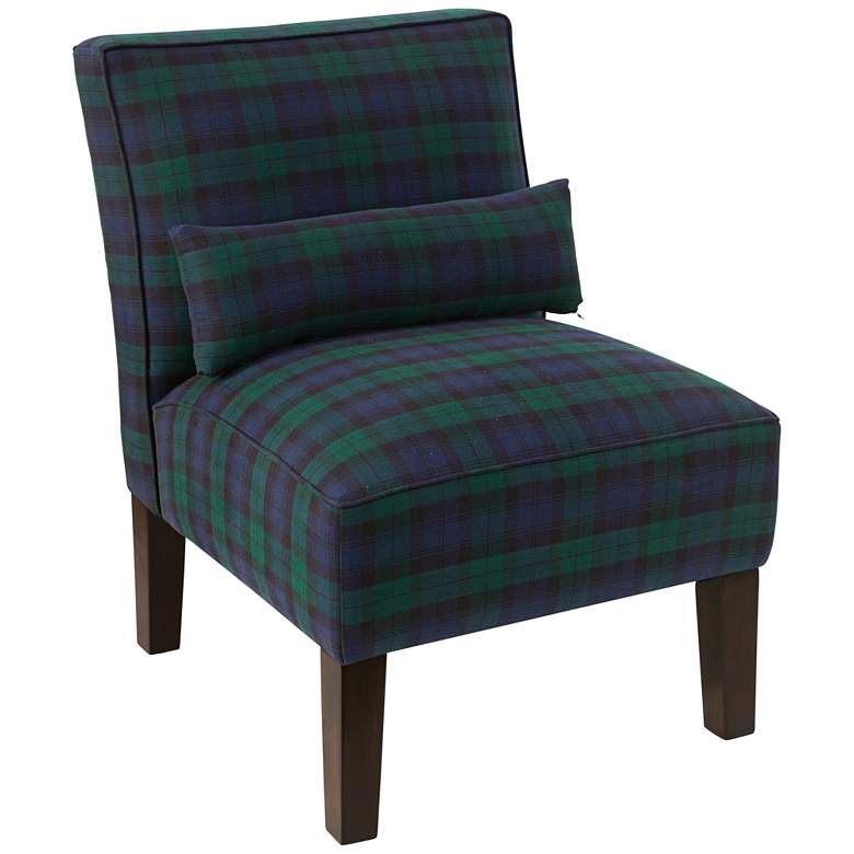 Image 1 Metropol Blackwatch Fabric Slipper Chair