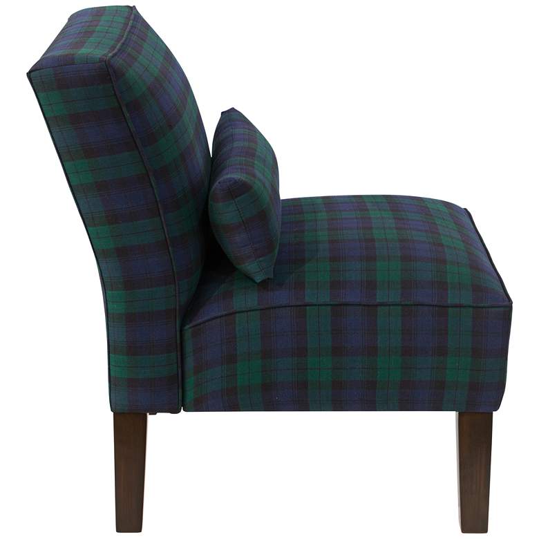 Image 3 Metropol Blackwatch Fabric Slipper Chair more views