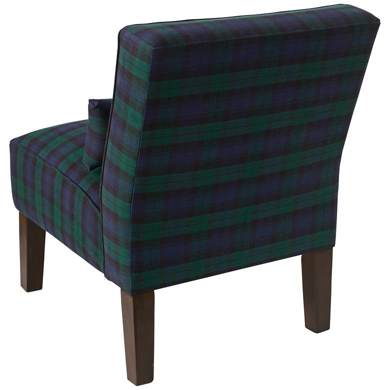 Image 4 Metropol Blackwatch Fabric Slipper Chair more views