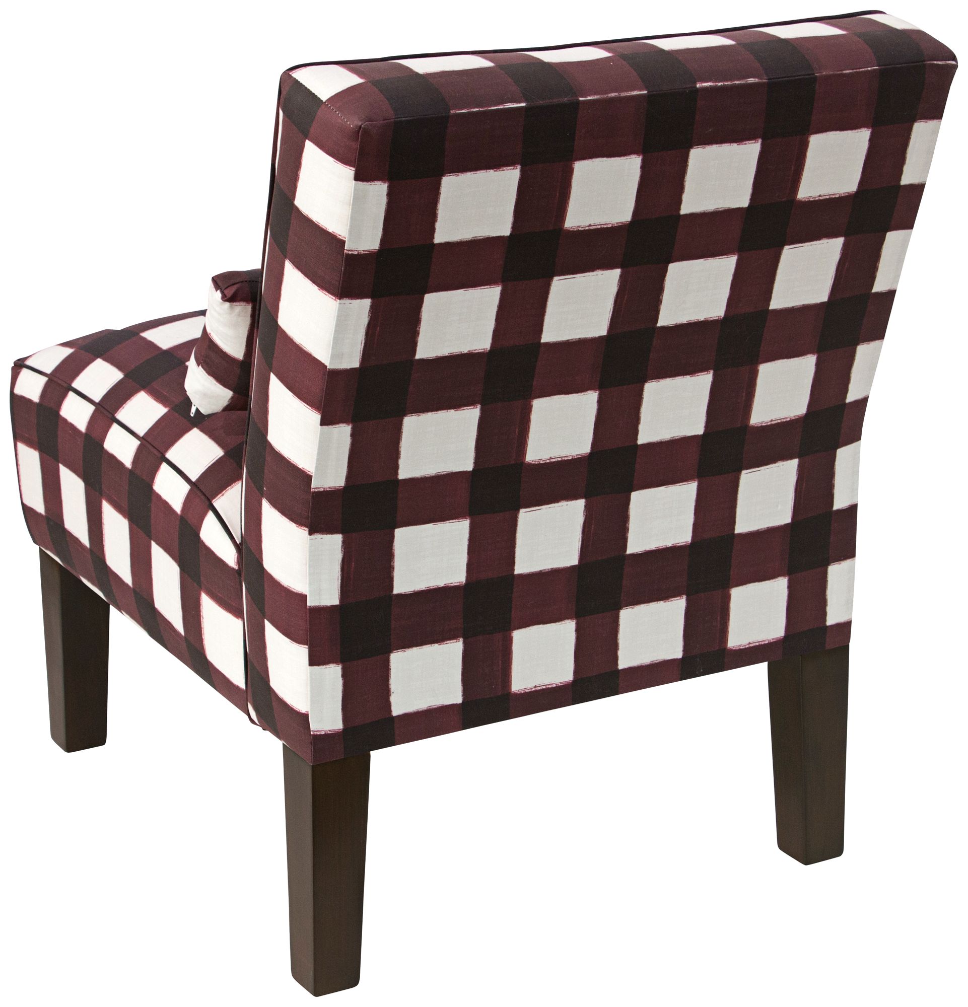 Image 4 Metropol Buffalo Square Holiday Red Slipper Chair - Made to Order more views
