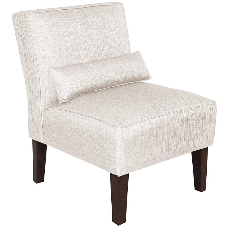 Image 1 Metropol Groupie Oyster Fabric Slipper Chair