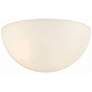 1_Metropolitan 1-Light 11-in White Indoor Wall Sconce with Alabaster Shade