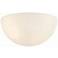 Metropolitan 1-Light 11-in White Indoor Wall Sconce with Alabaster Shade