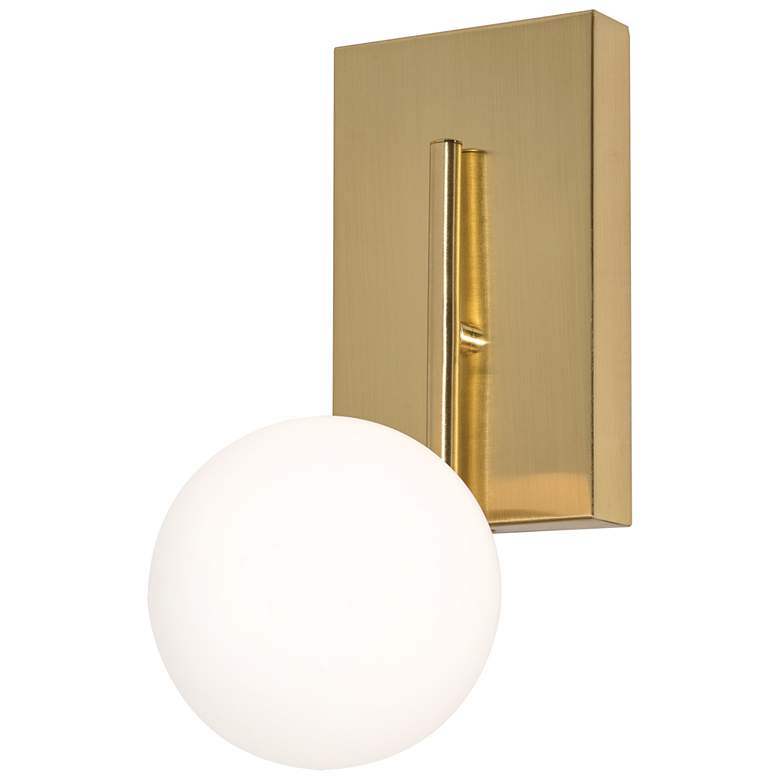 Image 1 Metropolitan 12 inch LED Sconce - Satin Brass