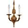 Metropolitan 18 1/2"H French Gold Hand-Made Wall Sconce