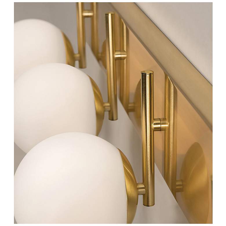 Image 4 Metropolitan 30" LED Vanity - Satin Brass more views