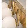 4_Metropolitan 30" LED Vanity - Satin Brass more views