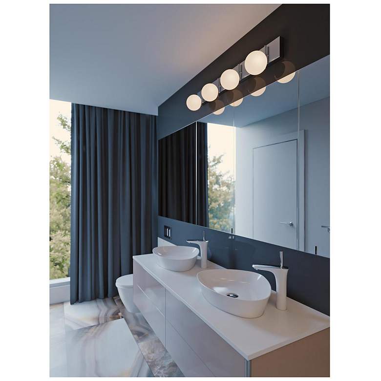 Image 3 Metropolitan 30" LED Vanity - Satin Nickel more views