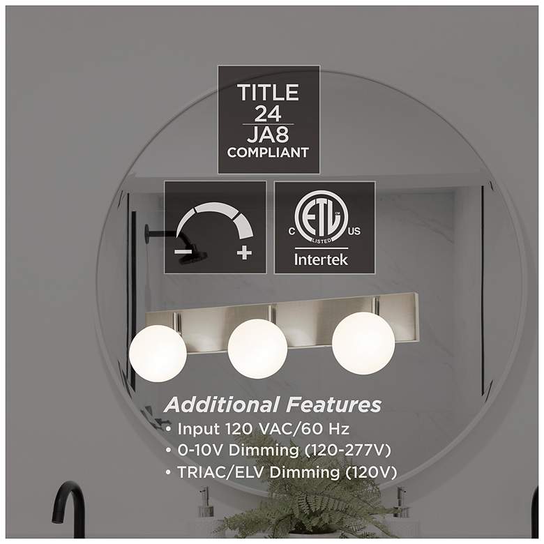 Image 5 Metropolitan 38" LED Vanity - Satin Nickel more views