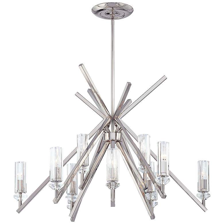 Image 2 Metropolitan 39 inch Wide Fusano Collection Chandelier