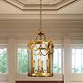 1_Metropolitan 4-Light 15.25-in Dore Gold Foyer Pendant with Glass Shade