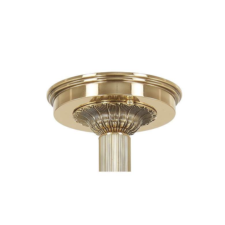 Image 4 Metropolitan 4-Light 21-in Classic Brass Indoor Semi Flush more views