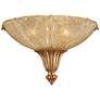 Metropolitan 9 3/4"H French Gold Hand-Made Wall Sconce
