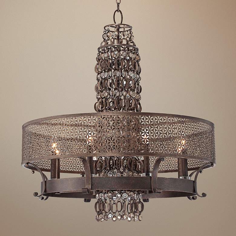 Image 1 Metropolitan Ajourer Collection 32 inch Wide Chandelier