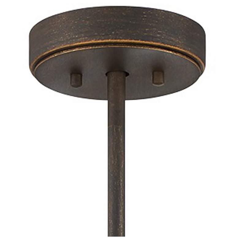Image 3 Metropolitan Arboles 8-Light 32.75-in Heritage Bronze Pendant with Shade more views