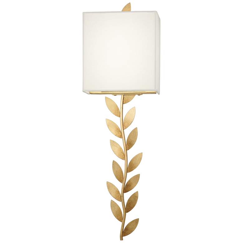 Image 2 Metropolitan Arbor Grove 24 inch High Gold Lead LED Wall Sconce