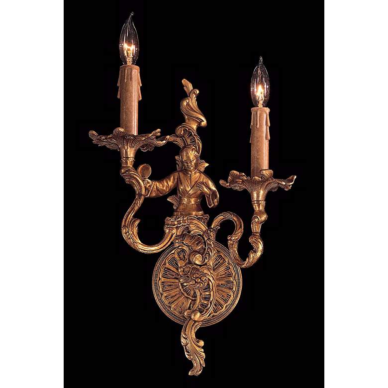 Image 1 Metropolitan Asian Woman Two Light Right Wall Sconce