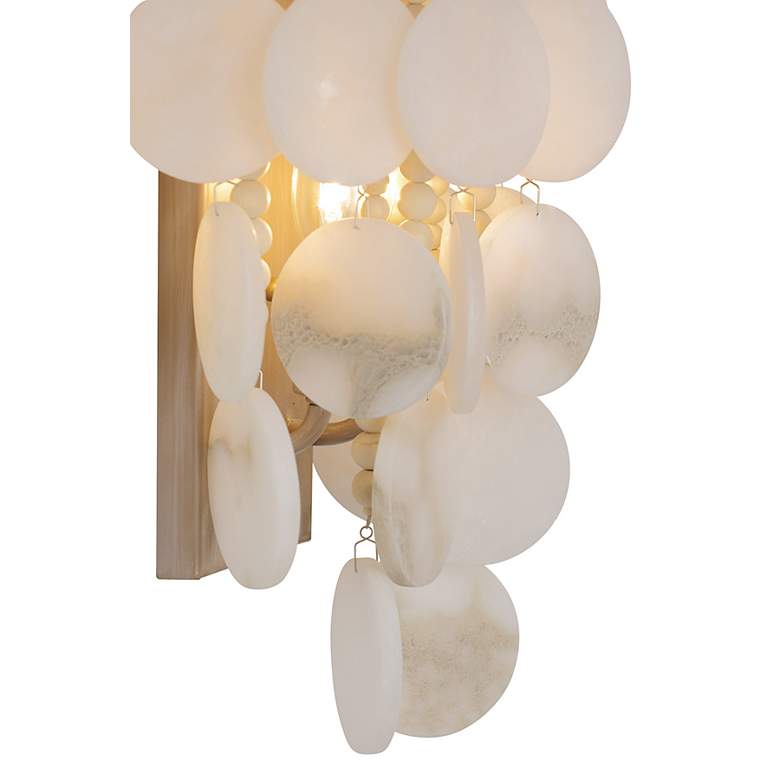 Image 4 Metropolitan Aurelia's Cove 2-Light Autumn White Wall Sconce more views