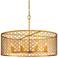 Metropolitan Blairmoor 30" Wide Honey Gold Pendant Light