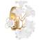 Metropolitan Bloome 14 3/4" High Legacy Brass Wall Sconce