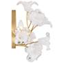 3_Metropolitan Bloome 14 3/4" High Legacy Brass Wall Sconce more views
