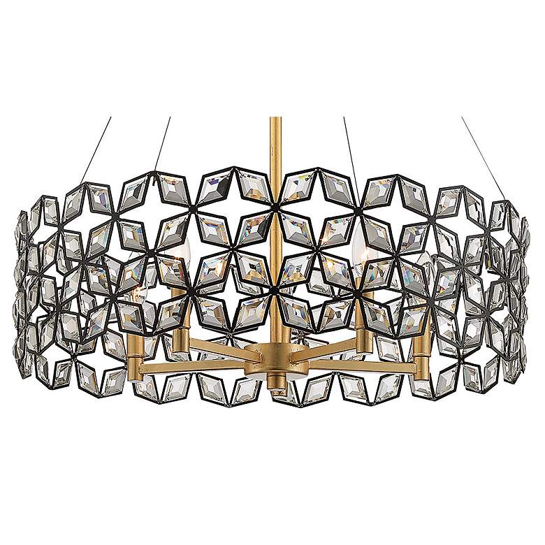 Image 3 Metropolitan Brookcrest 24 3/4" Wide Crystal 5-Light Pendant Light more views